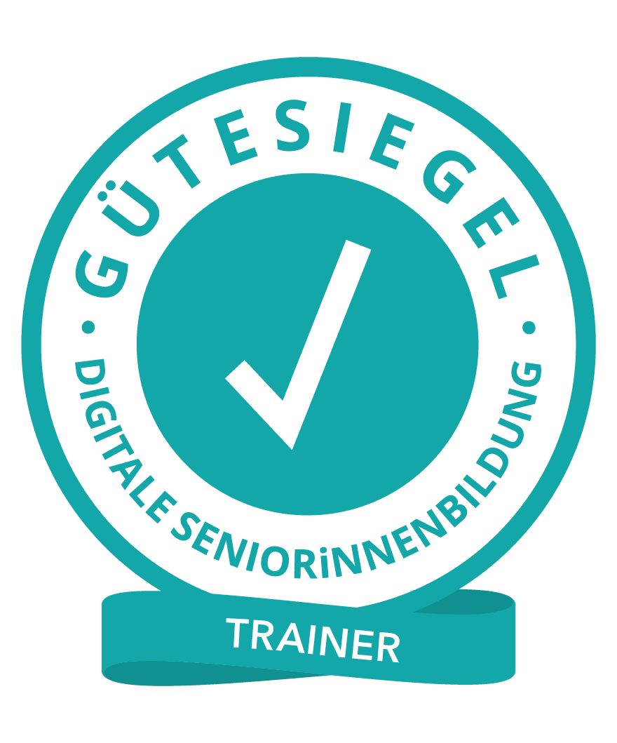 Gütesiegel Digitale Seniorinnenbildung – Trainer
